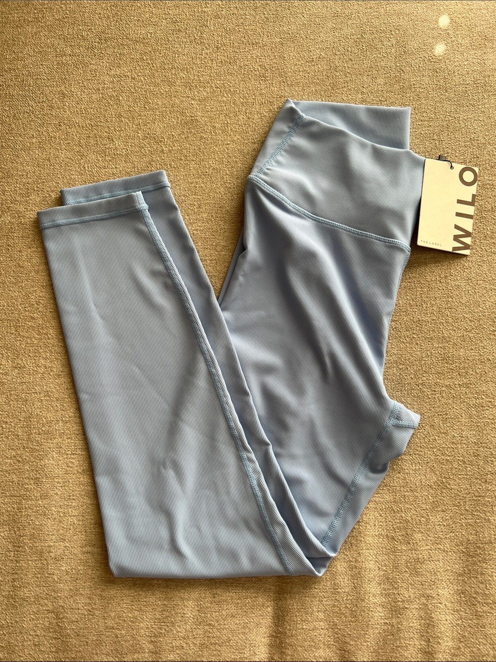 Wilo the Label Light Blue Performance Leggings